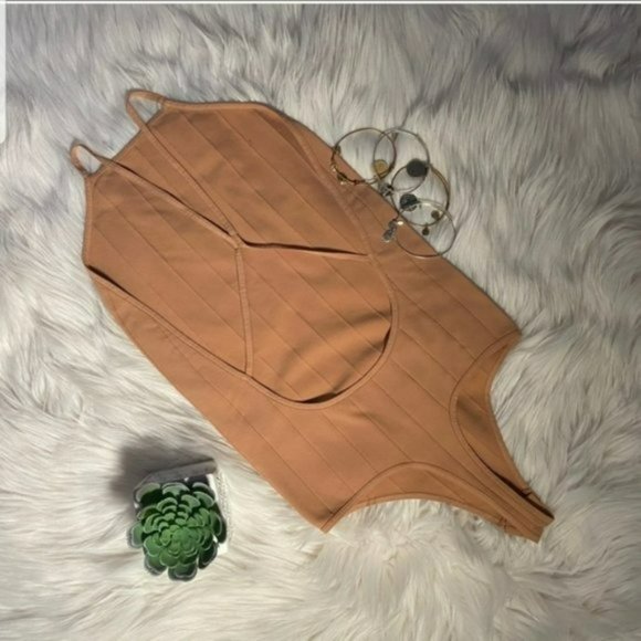 Free People Bridget High Neck Thong Bodysuit - Picture 3 of 5